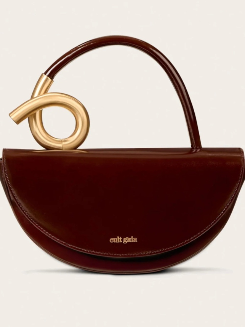 Cult Gaia Azariah Bag- Espresso